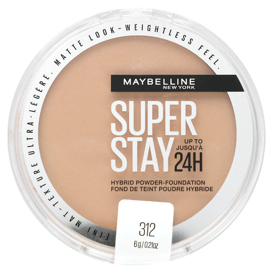 Maybelline-Super Stay-Hybrid Powder-Foundation-312-0.21 oz (6 g)