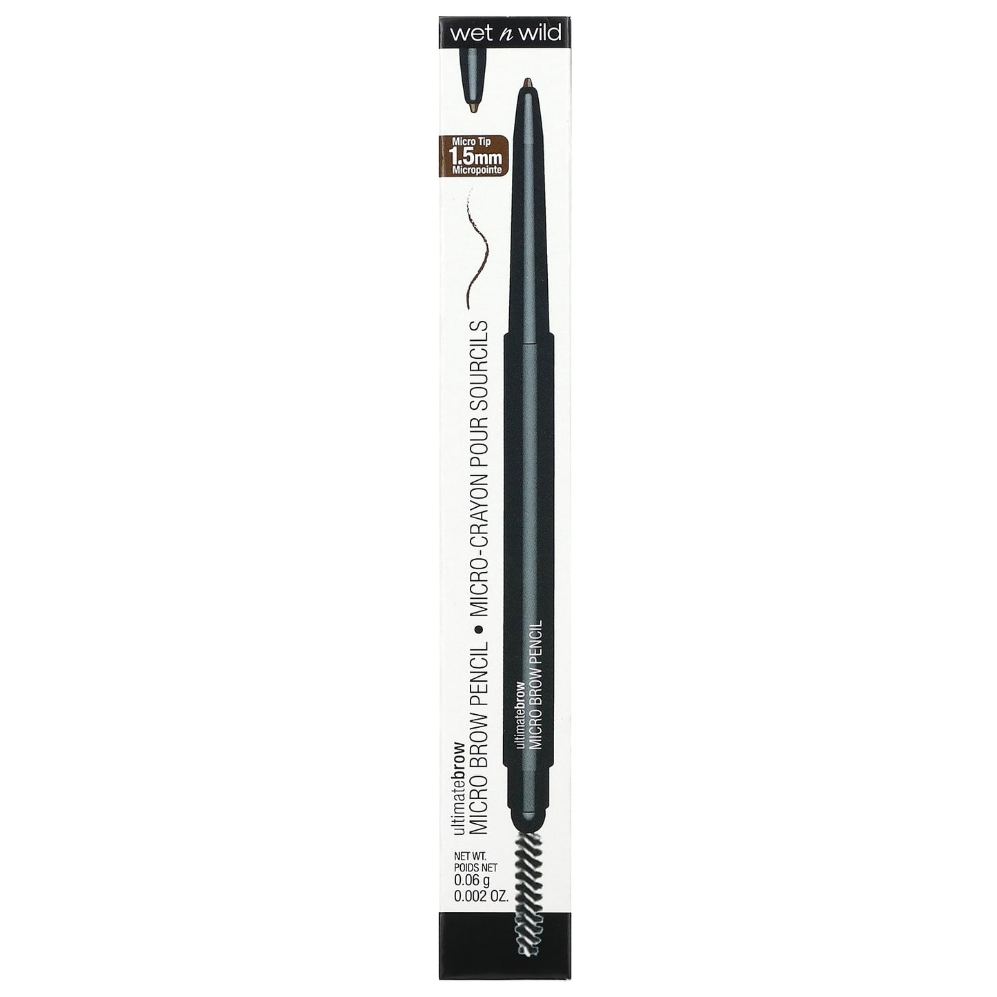 wet n wild, Ultimate Brow, Micro Brow Pencil, Brunette, 0.002 oz (0.06 g)