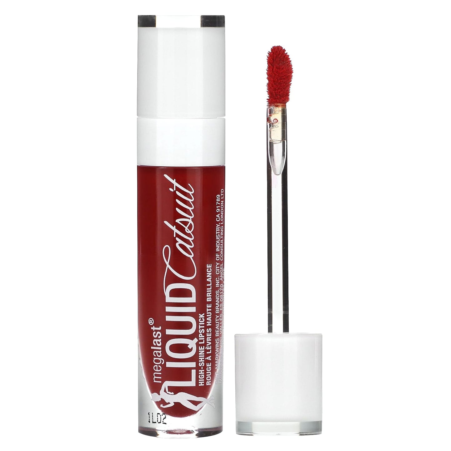 wet n wild-MegaLast-Liquid Catsuit-High-Shine Lipstick-968A Bad Girl's Club-0.2 oz (5.7 g)