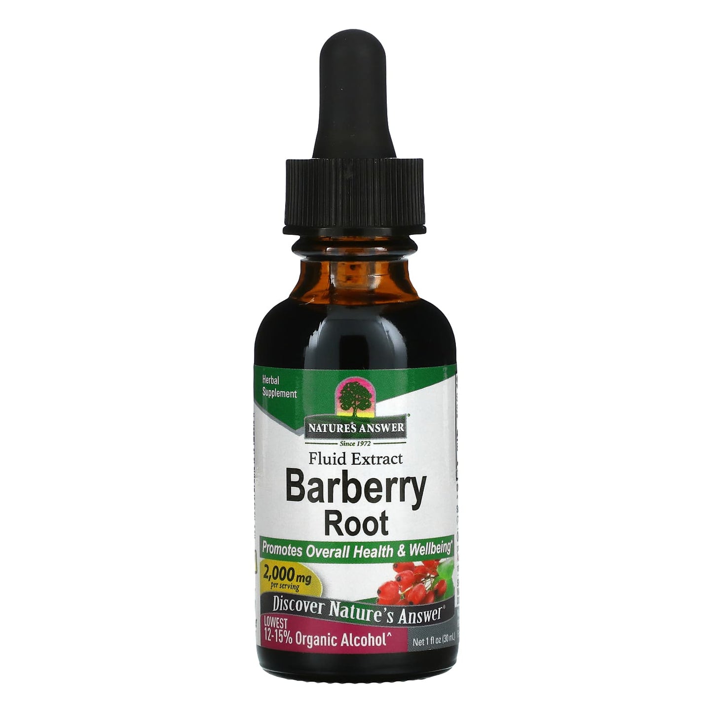 Nature's Answer-Barberry Root-2,000 mg-1 fl oz (30 ml)