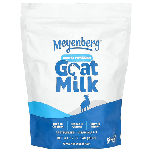 Meyenberg Goat Milk-Nonfat Powdered Goat Milk-12 oz (340 g)