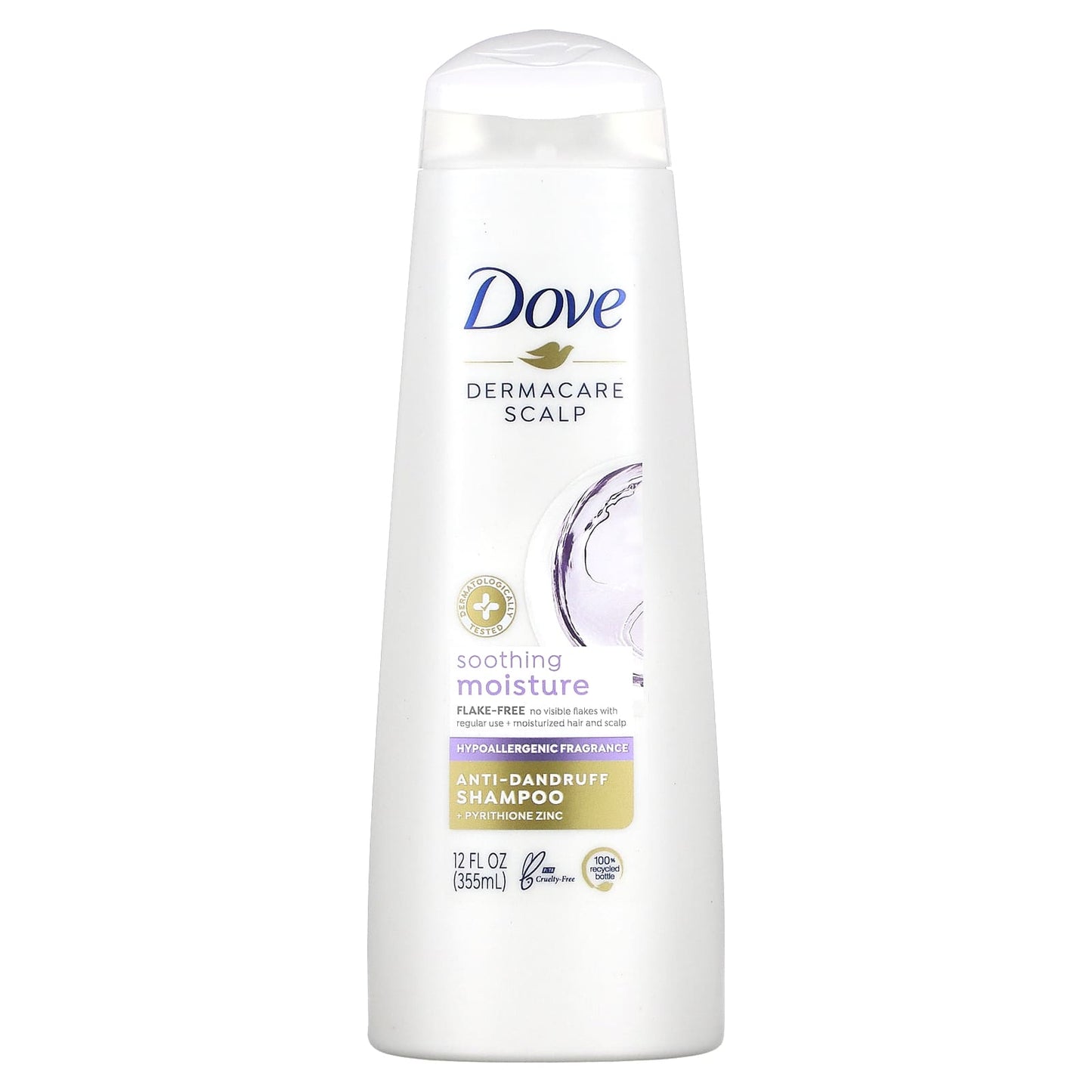 Dove-Dermacare Scalp-Anti-Dandruff Shampoo-Soothing Moisture-12 fl oz (355 ml)