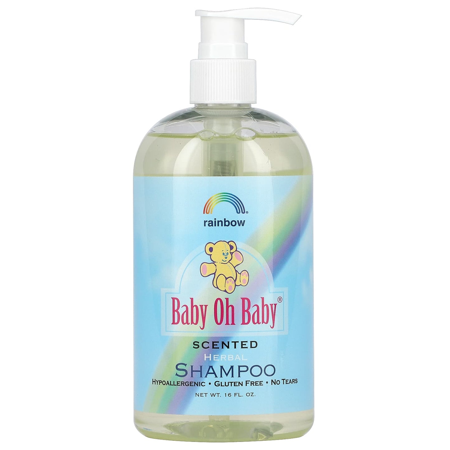 Rainbow Research-Baby Oh Baby-Herbal Shampoo-Scented-16 fl oz