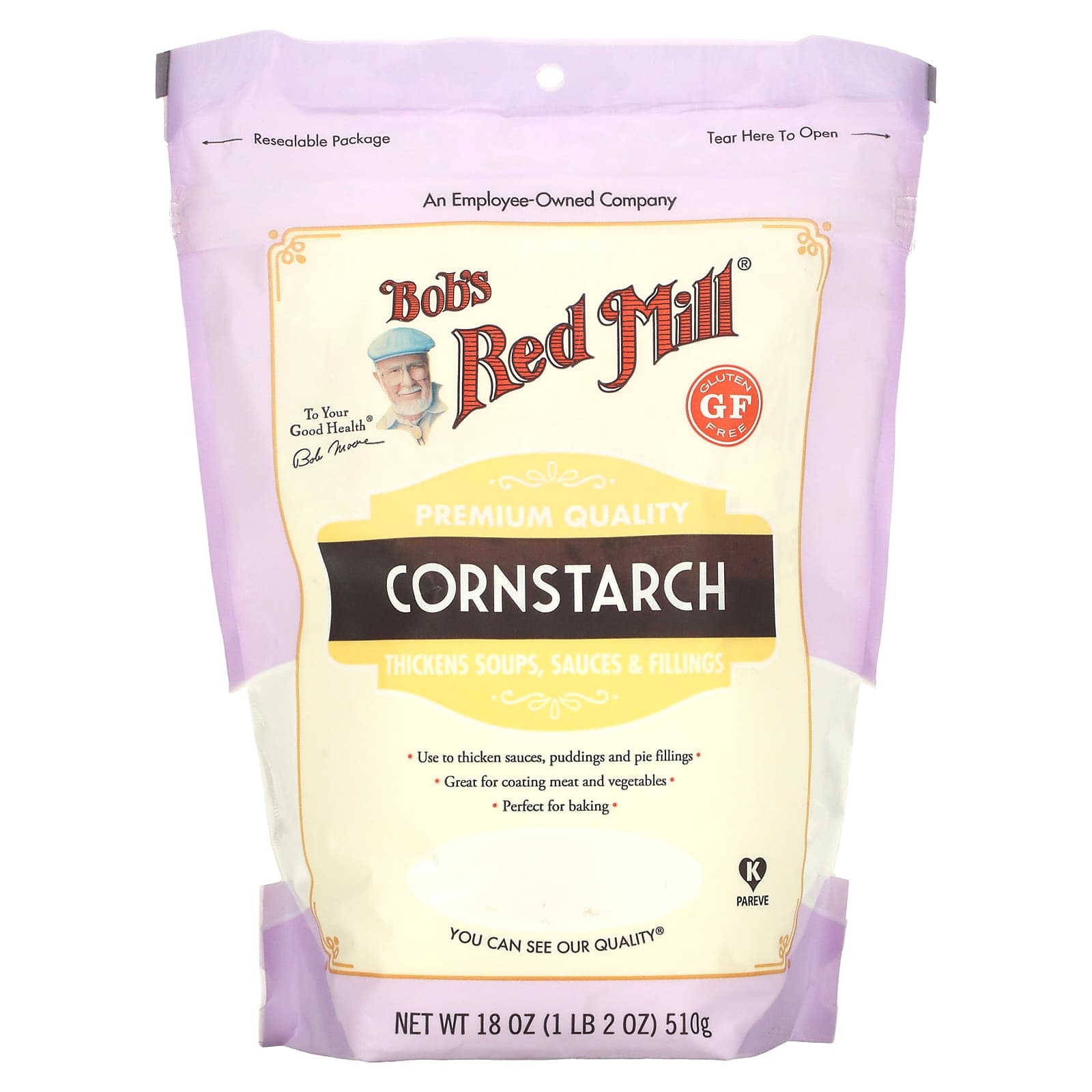 Bob's Red Mill-Cornstarch-Gluten Free-18 oz (510 g)