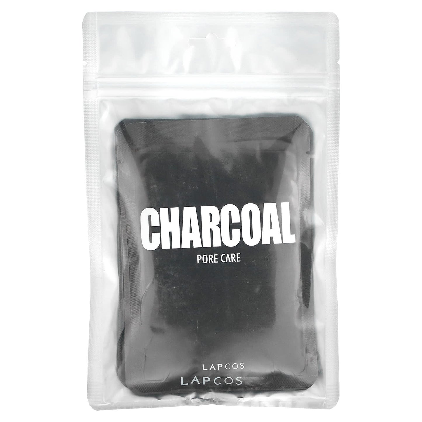 Lapcos, Charcoal Sheet Beauty Mask Set, Pore Care, 5 Sheets, 0.84 fl oz (25 ml) Each