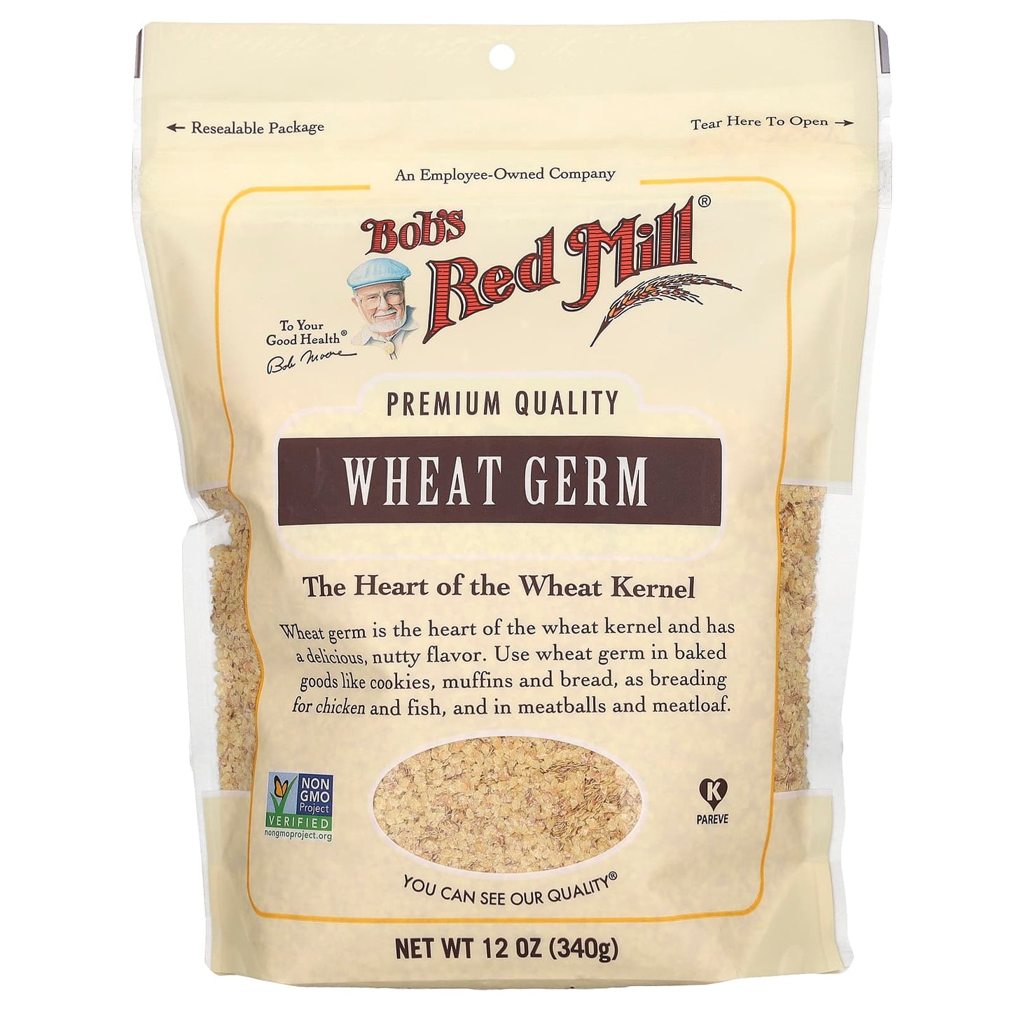 Bob's Red Mill-Wheat Germ- 12 oz (340 g)