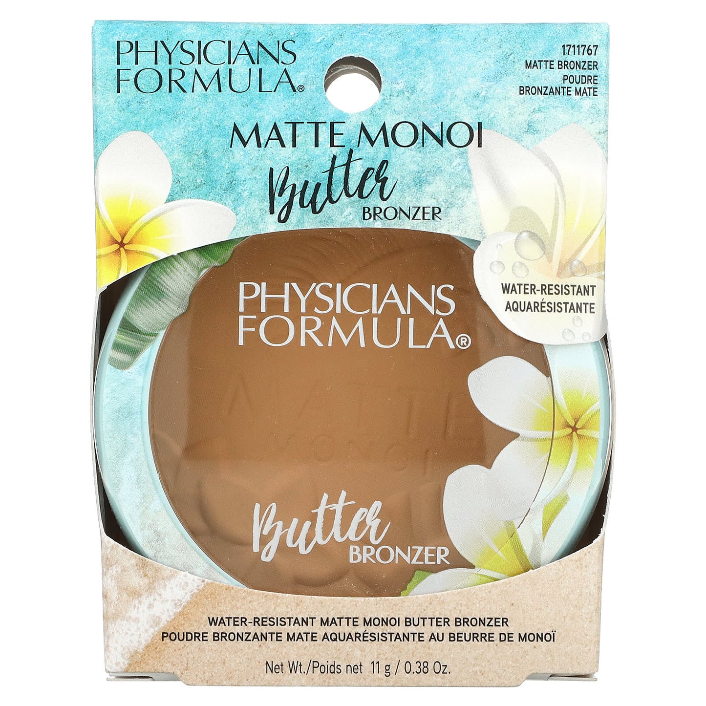 Physicians Formula, Matte Monoi, Butter Bronzer, 1711767 Matte Bronzer, 0.38 oz (11 g)