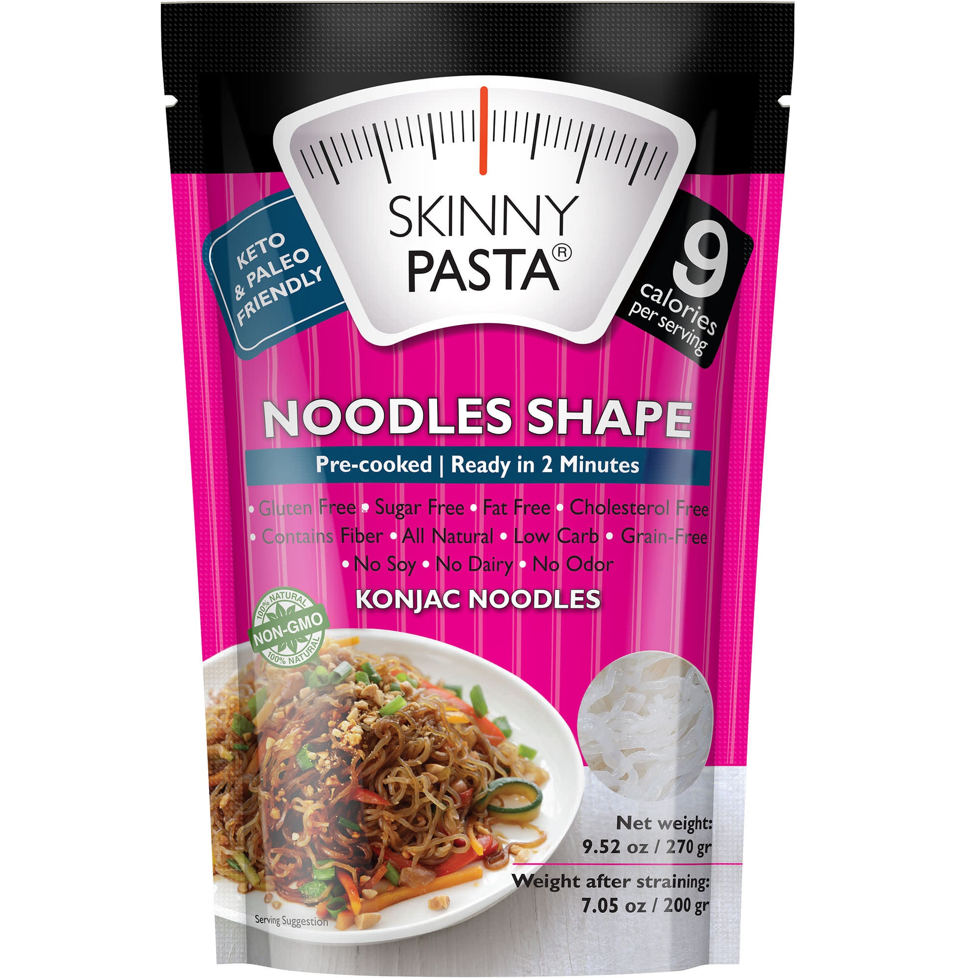 Skinny Pasta-Konjac Noodles Shape-9.52 oz (270 g)