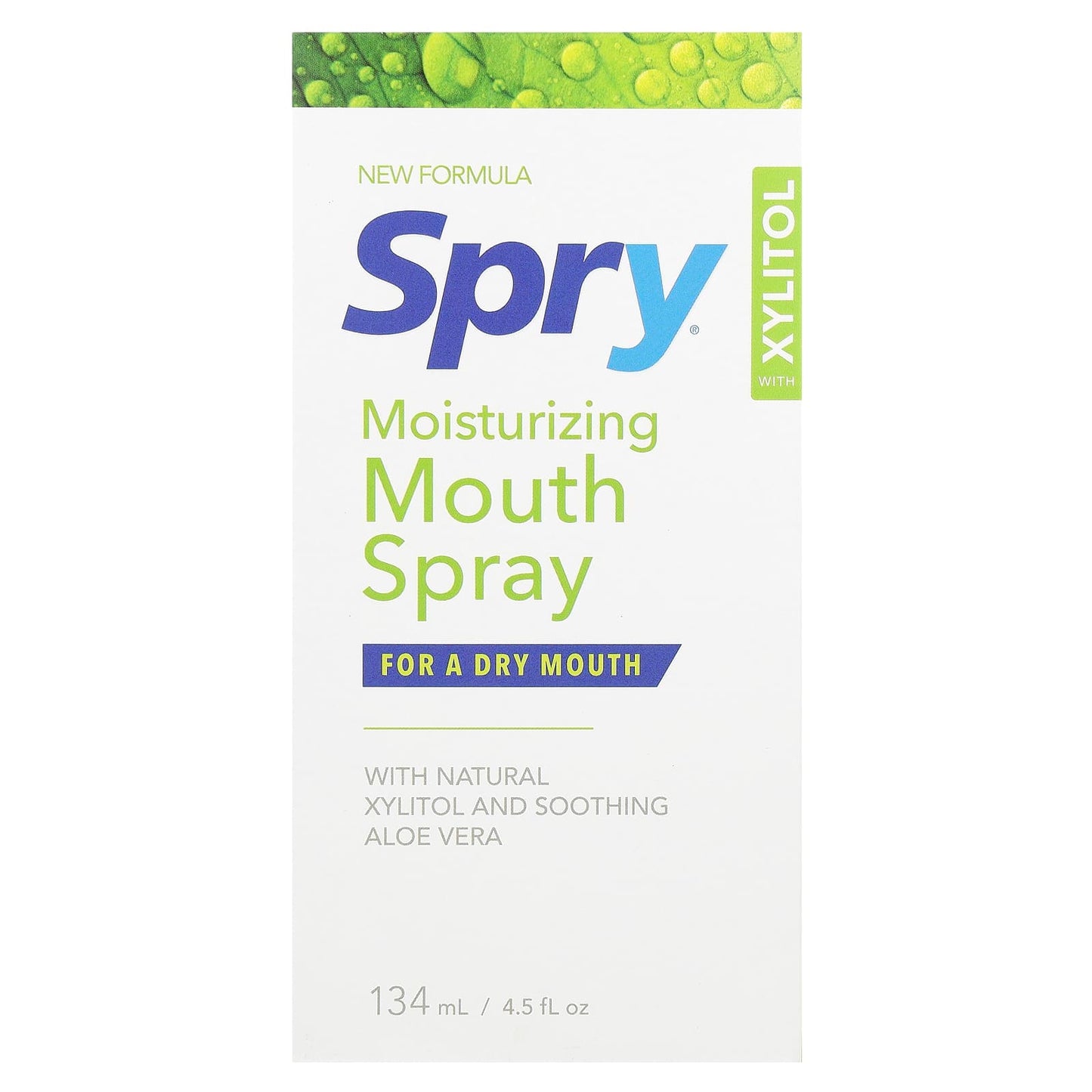 Xlear-Spry-Moisturizing Mouth Spray-2 Pack-4.5 fl oz (134 ml)