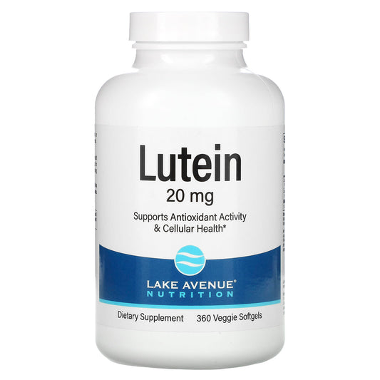 Lake Avenue Nutrition-Lutein-20 mg-360 Veggie Softgels