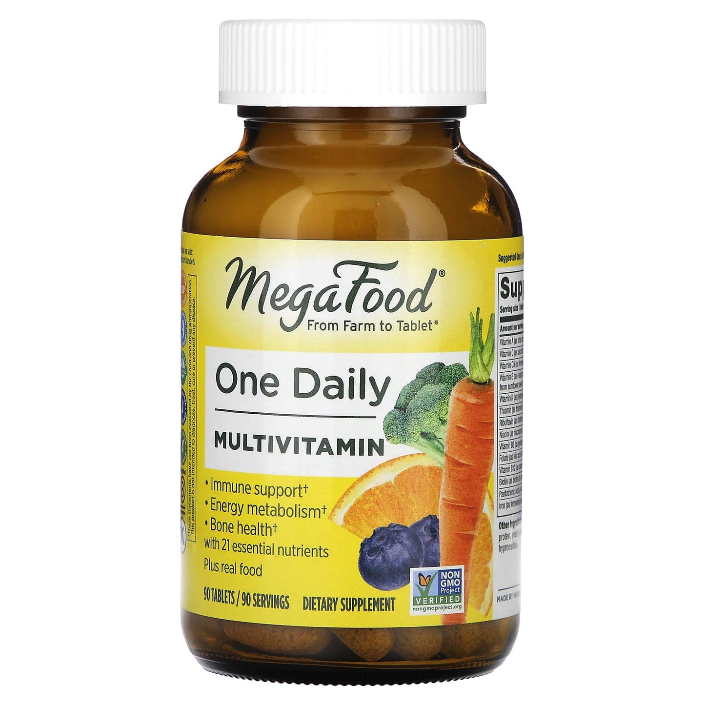 MegaFood-One Daily Multivitamin-90 Tablets