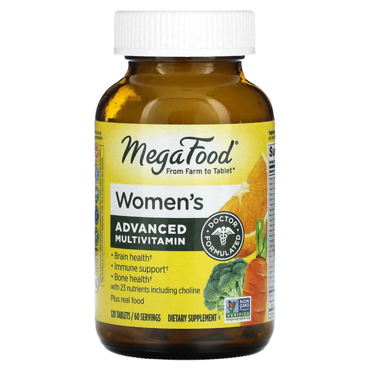 MegaFood-Women's Advanced Multivitamin-120 Tablets