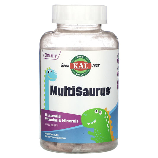 KAL-MultiSaurus-Mixed Berry-90 Chewables