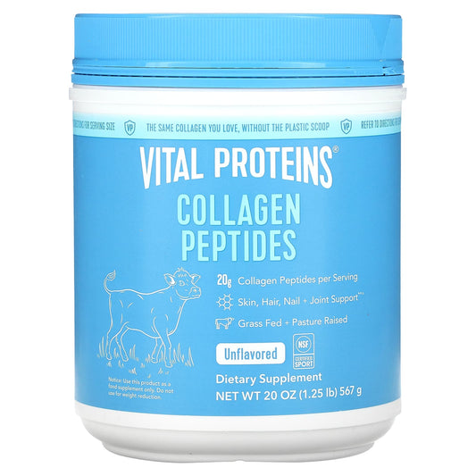 Vital Proteins-Collagen Peptides-Unflavored-1.25 lbs (567 g)