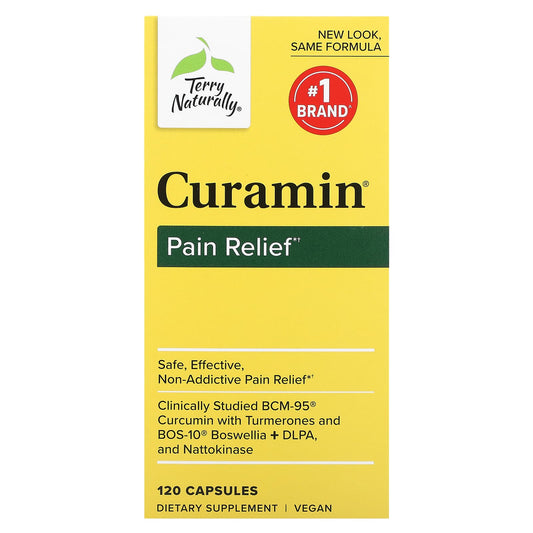 Terry Naturally-Curamin-Pain Relief-120 Capsules