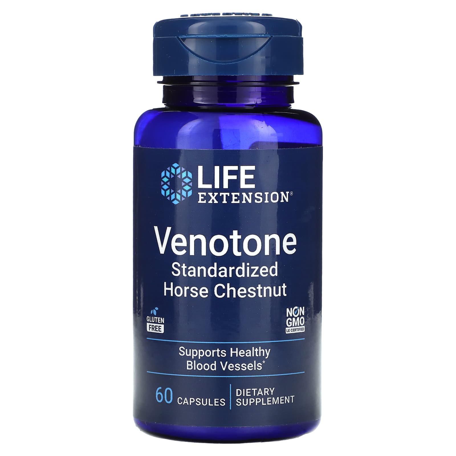 Life Extension-Venotone-Standardized Horse Chestnut-60 Capsules