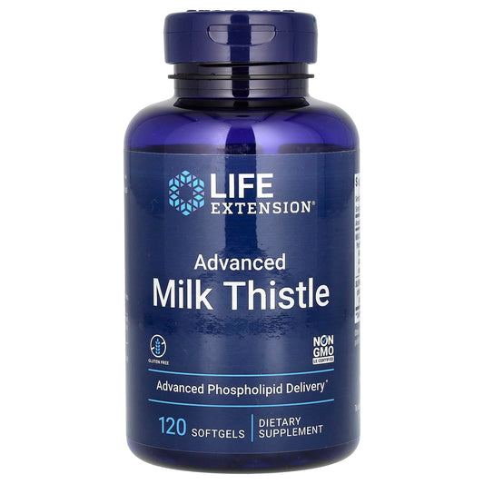 Life Extension-Advanced Milk Thistle-120 Softgels