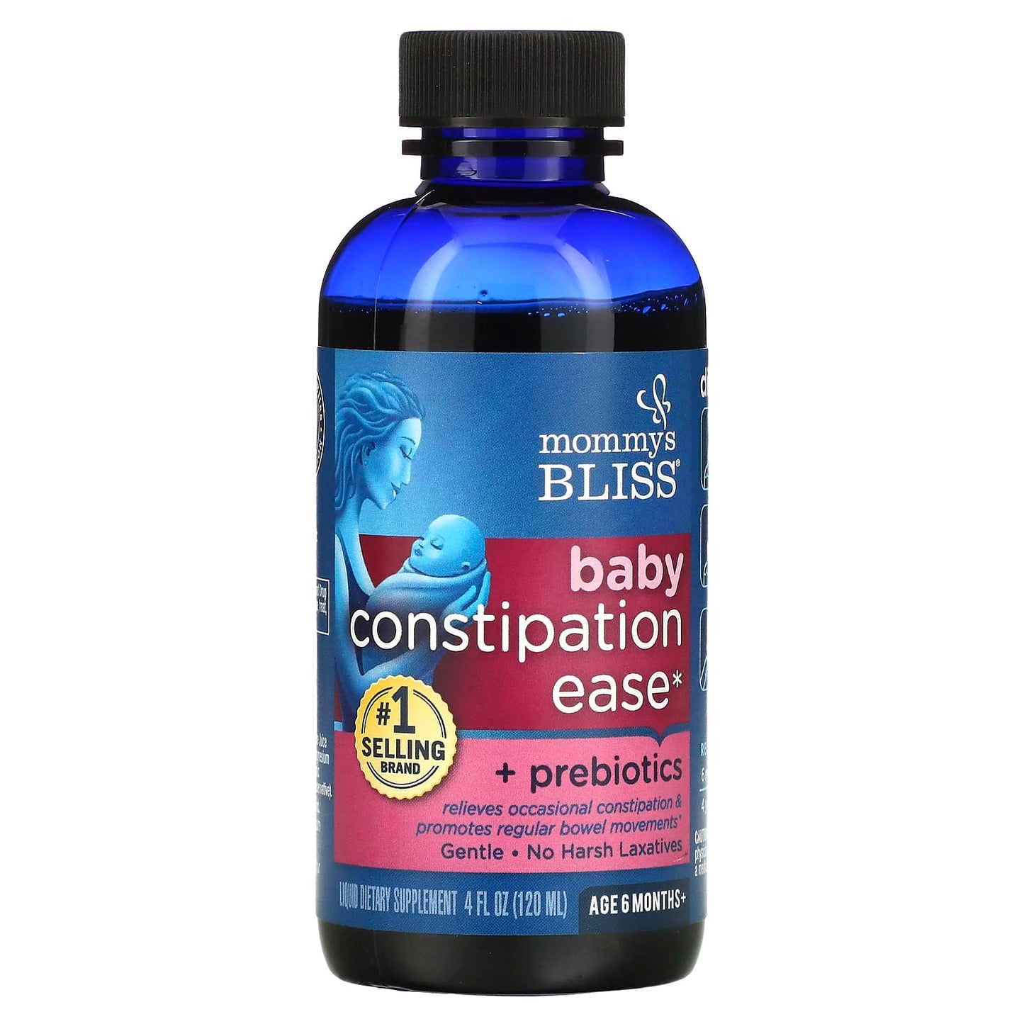 Mommy's Bliss, Baby, Constipation Ease, 6 Months+, 4 fl oz (120 ml)