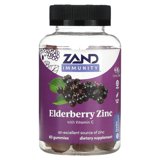 Zand-Immunity-Elderberry Zinc with Vitamin C-60 Gummies