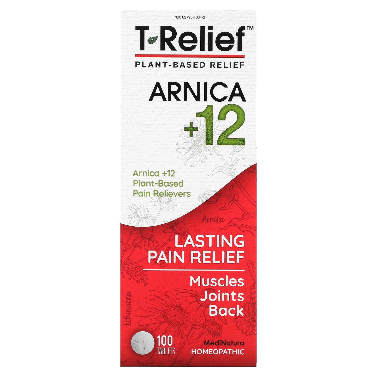 MediNatura-T-Relief-Arnica +12-100 Tablets