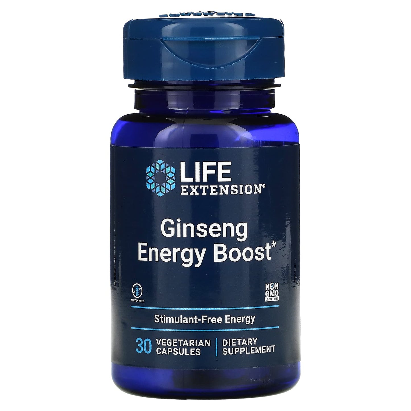 Life Extension-Ginseng Energy Boost-30 Vegetarian Capsules