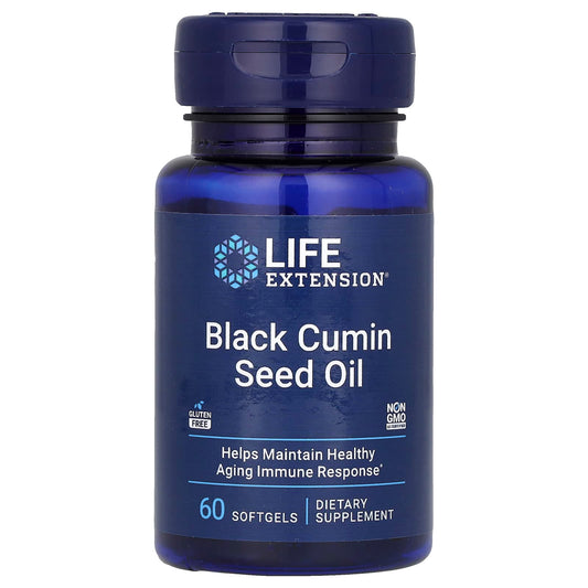 Life Extension-Black Cumin Seed Oil-60 Softgels