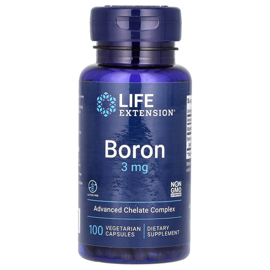 Life Extension-Boron-3 mg-100 Vegetarian Capsules