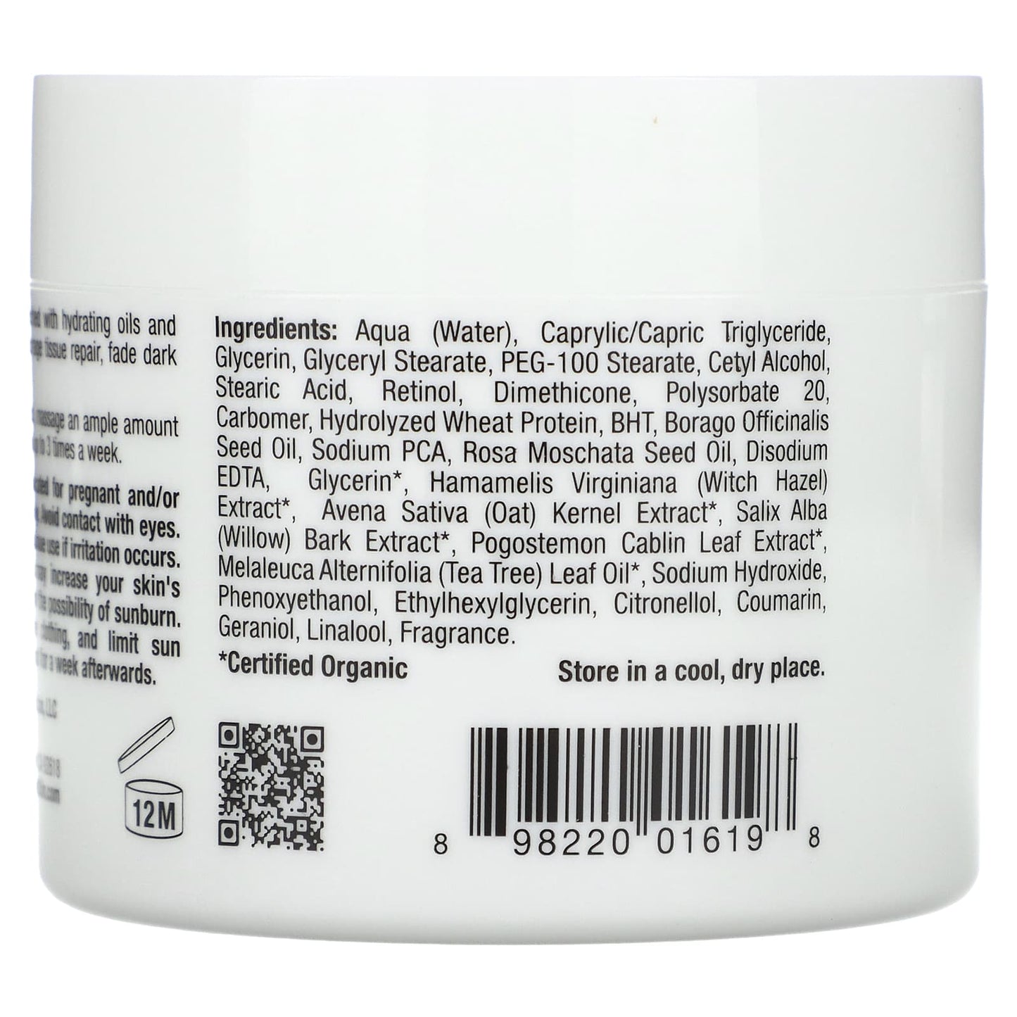 PrescriptSkin, Retinol Night Cream, 1.55 oz (44 g)