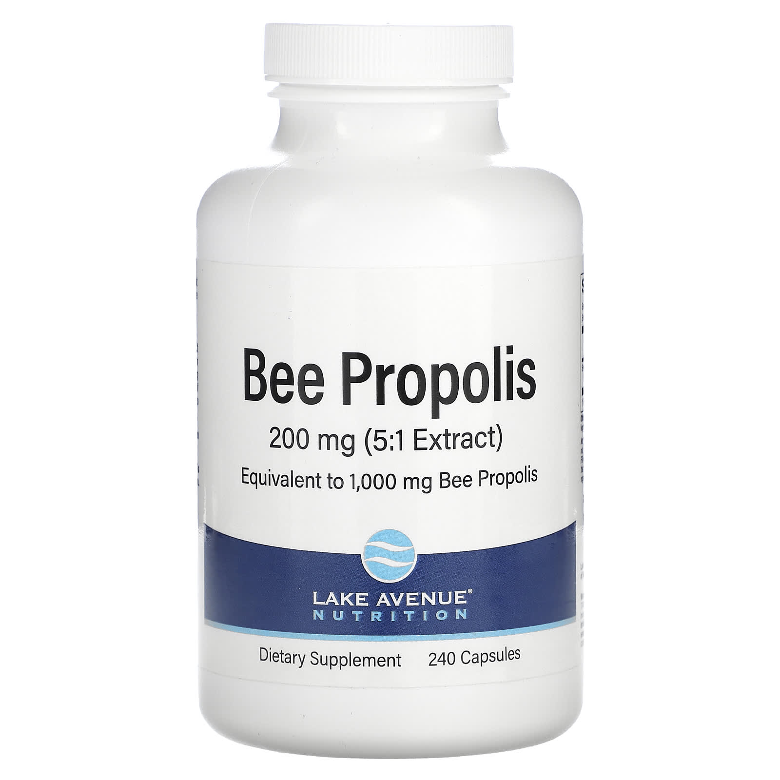 Lake Avenue Nutrition-Bee Propolis-1,000 mg-240 Capsules