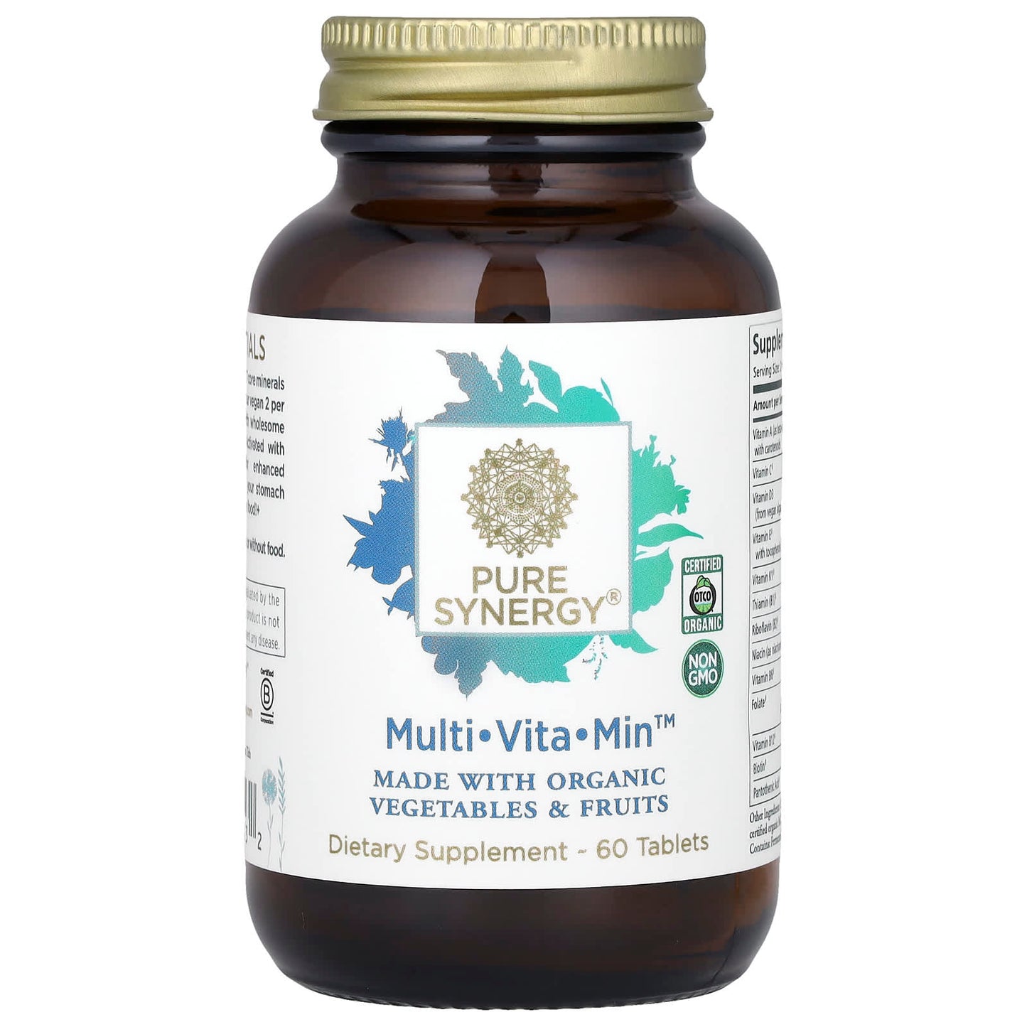 Pure Synergy-Multi-Vita-Min-60 Tablets