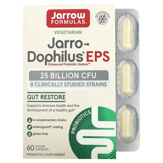 Jarrow Formulas-Jarro-Dophilus EPS-25 Billion CFU-60 Veggie Capsules