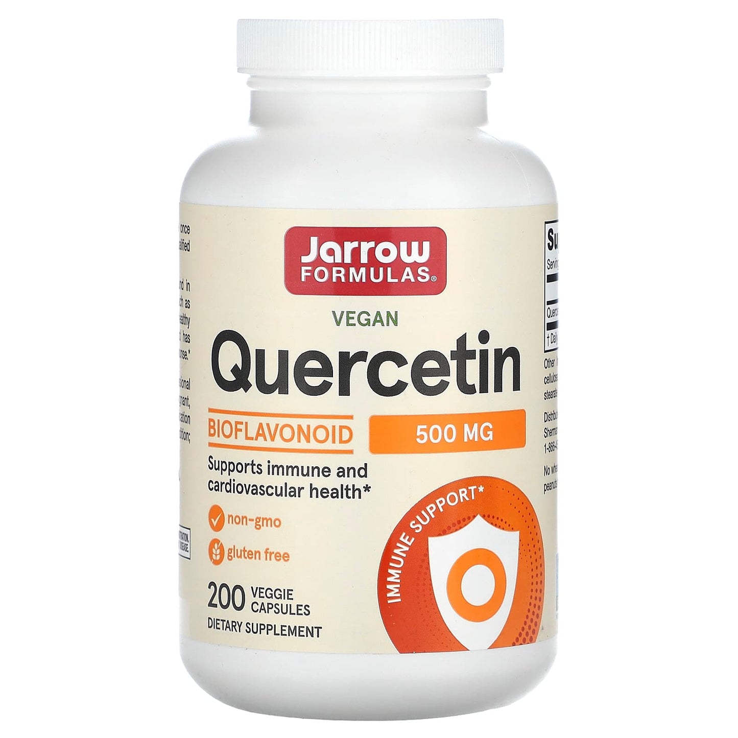 Jarrow Formulas-Quercetin-500 mg-200 Veggie Capsules