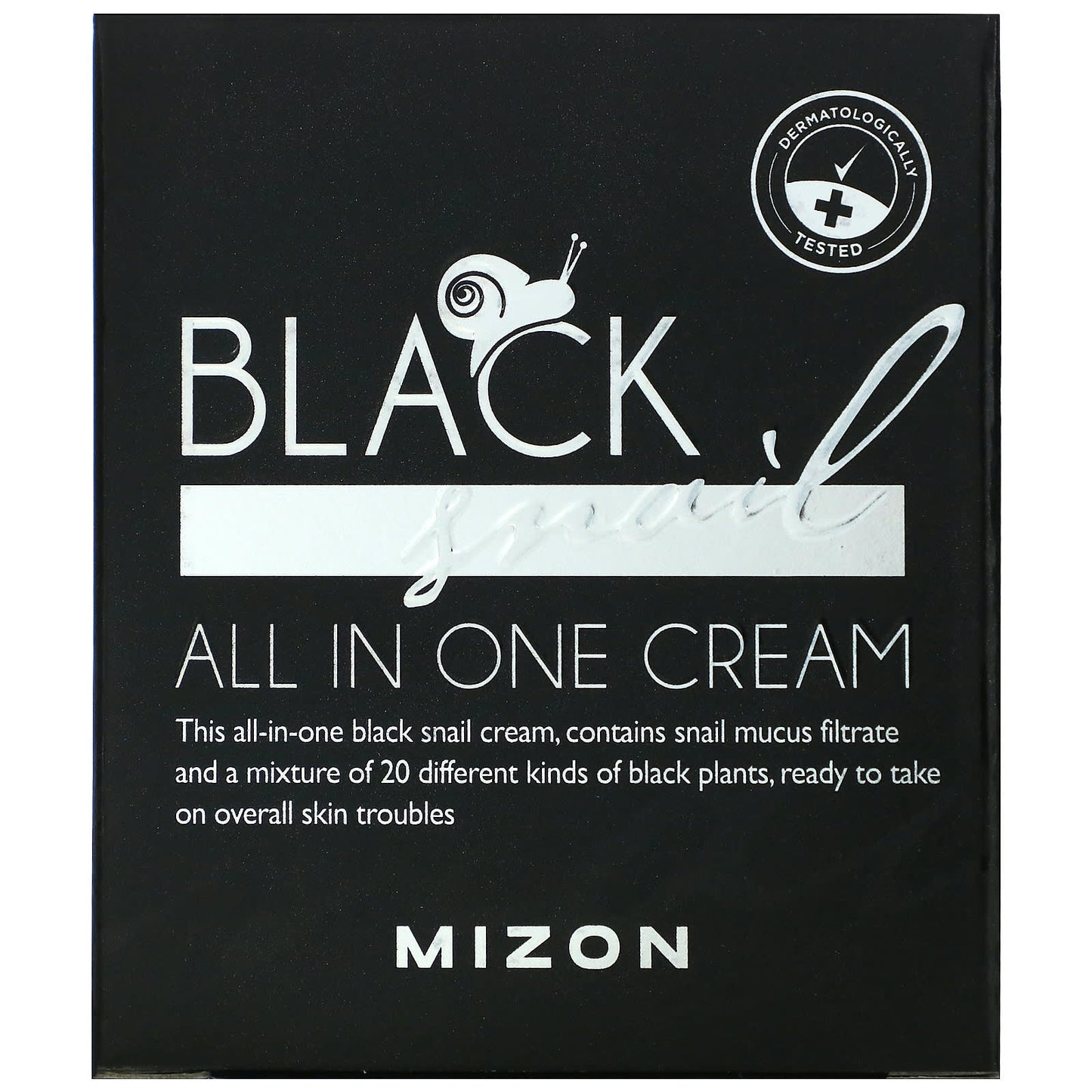 Mizon, Black Snail, All In One Cream, 2.53 fl oz (75 ml)