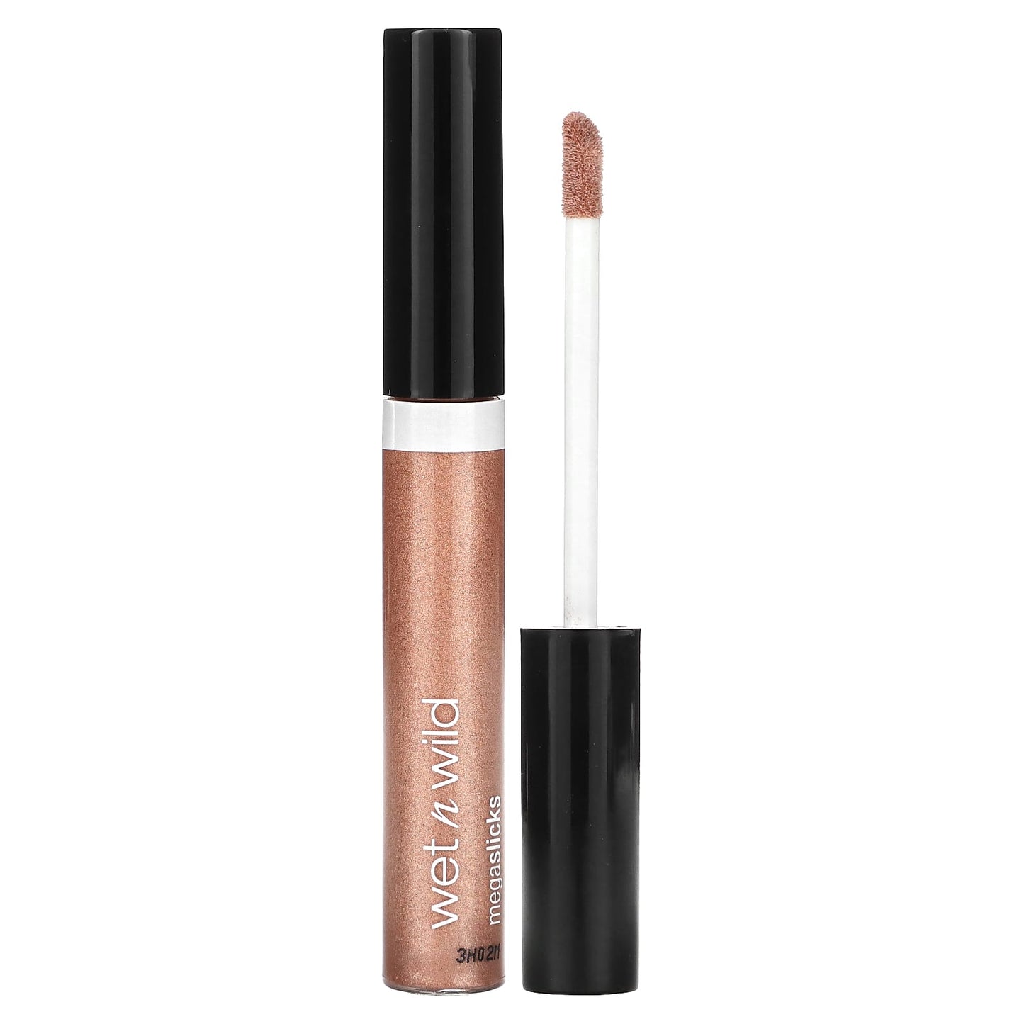 wet n wild-MegaSlicks-Lip Gloss-555B Rose Gold-0.2 fl oz (6 ml)