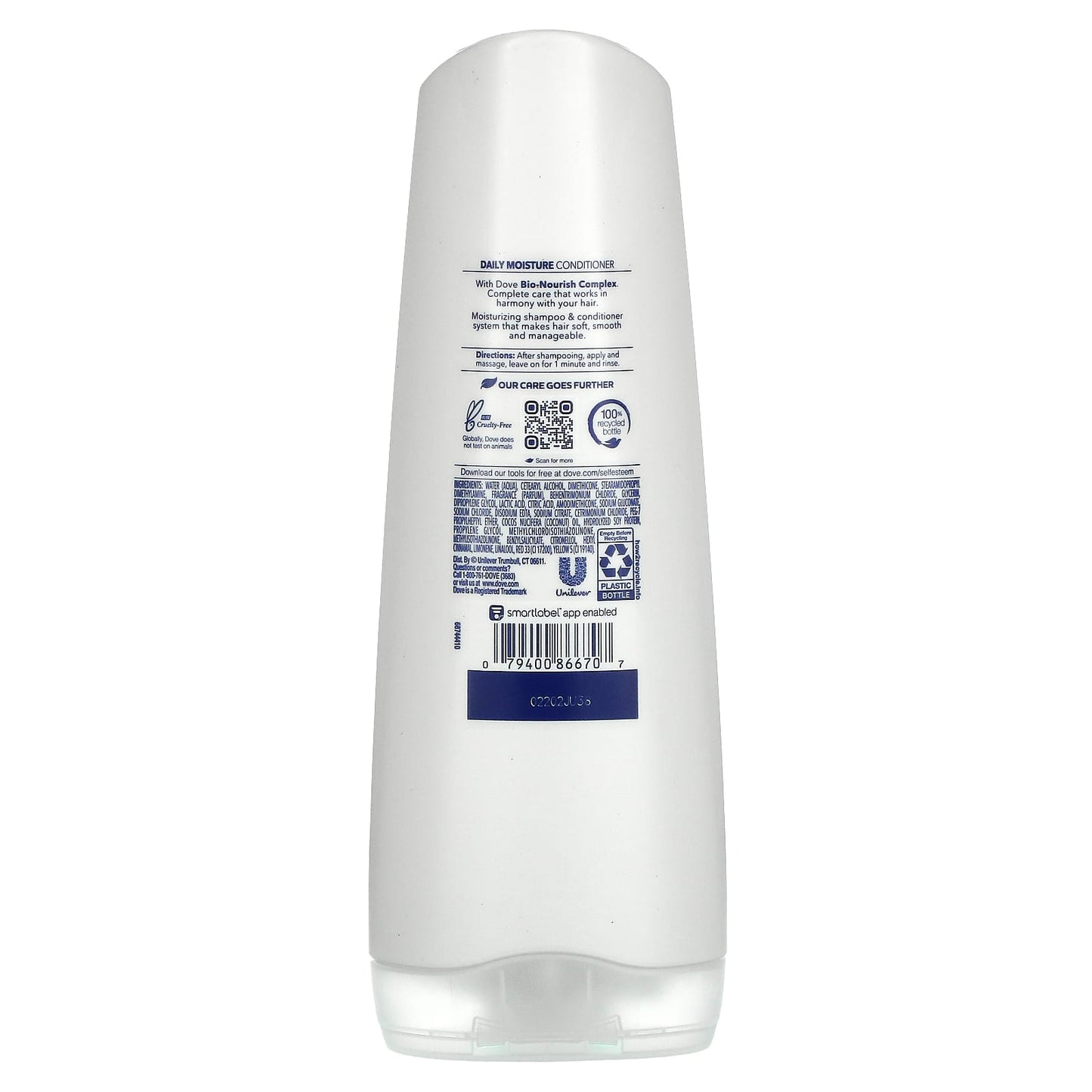 Dove, Daily Moisture Conditioner, 12 fl oz (355 ml)