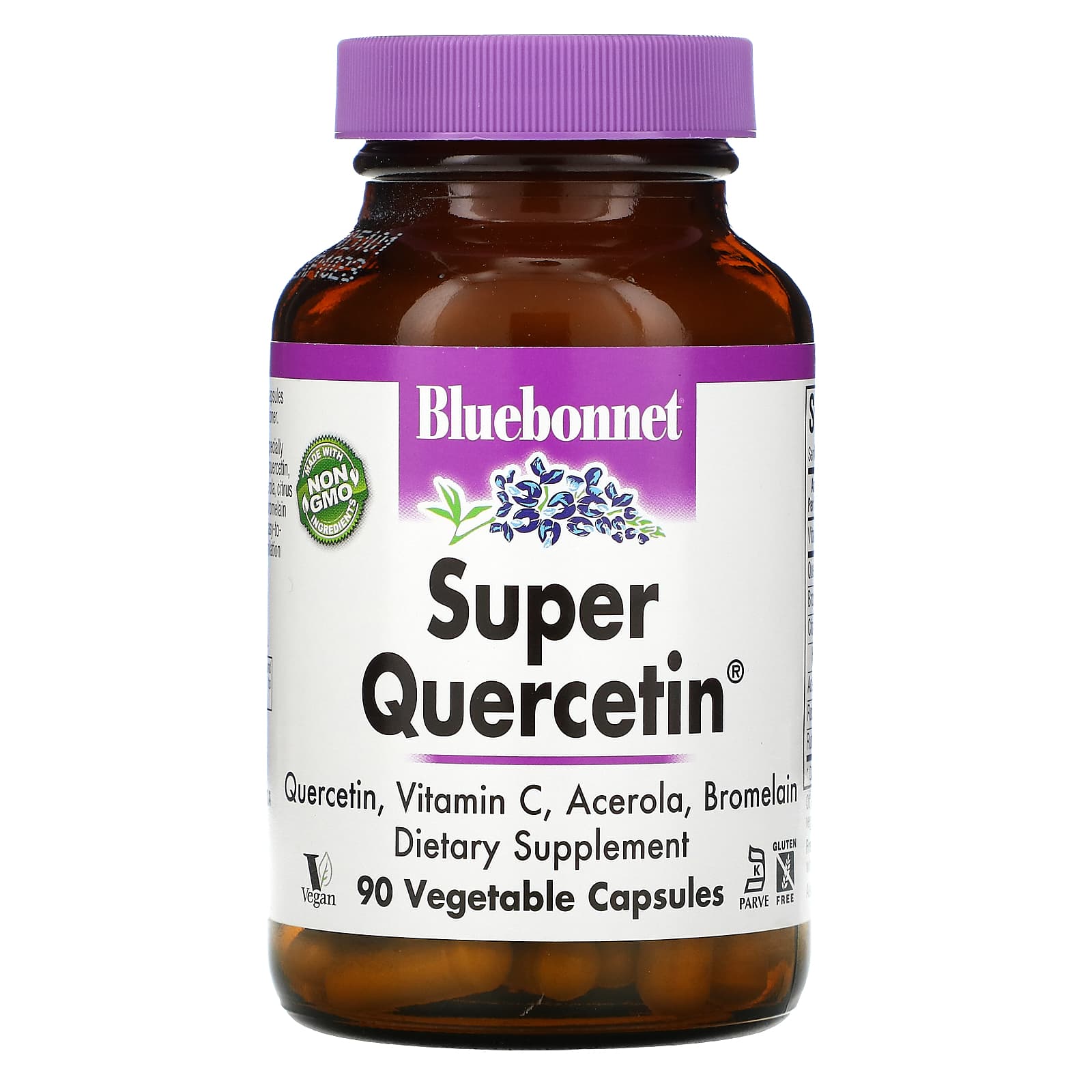 Bluebonnet Nutrition-Super Quercetin-90 Vegetable Capsules