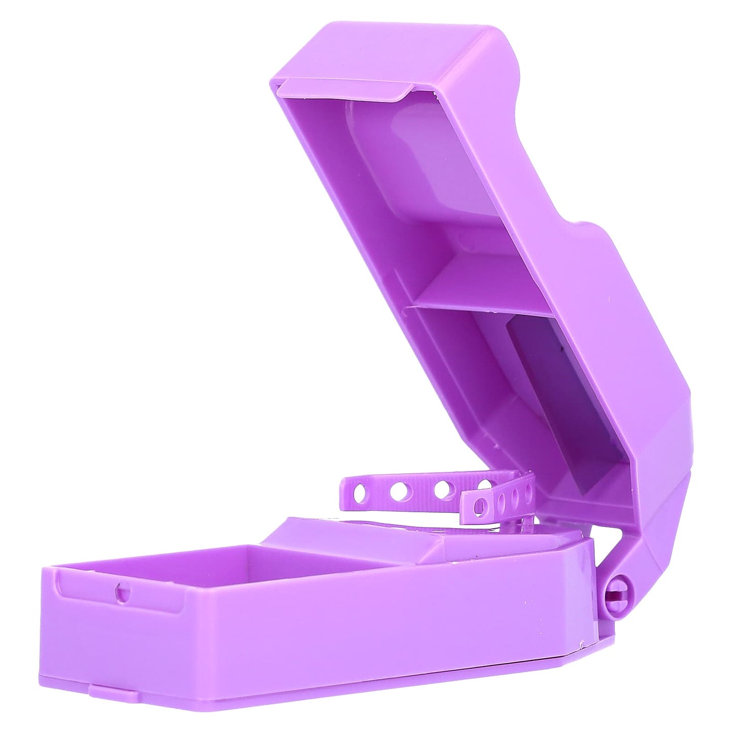 Ezy Dose, Pill Cutter, With Three Storage Compartments, Purple, 1 Count