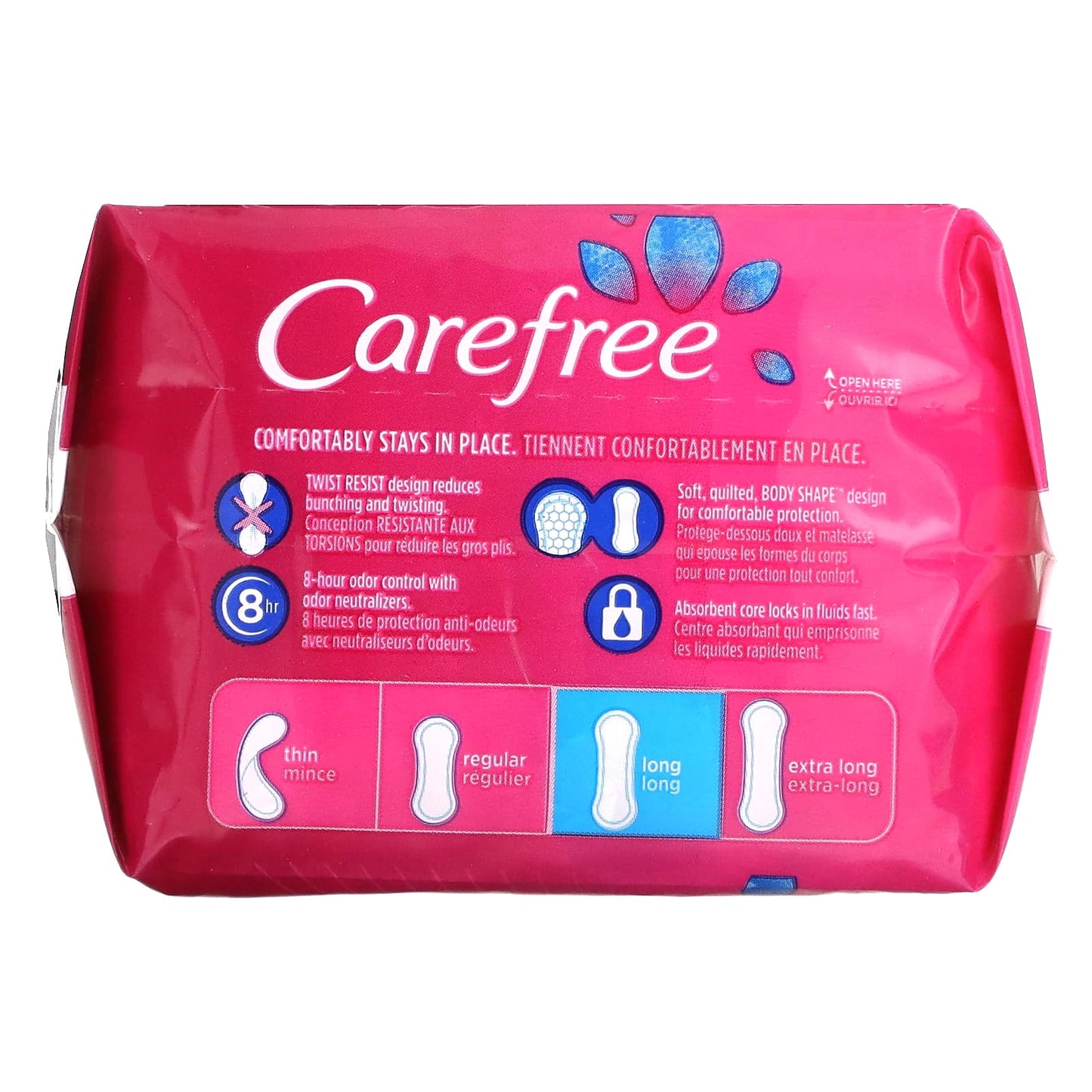 Carefree, Acti-Fresh, Daily Liners, Regular, Unscented, 42 Liners