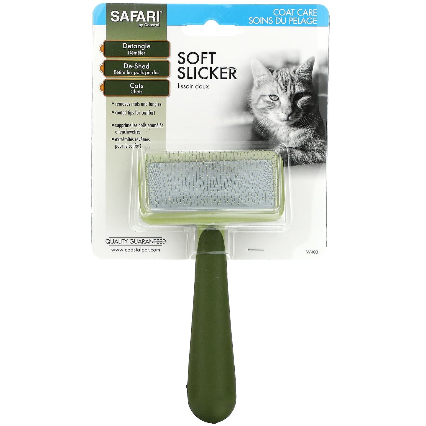 Safari-Soft Slicker Brush for Cats-1 Slicker Brush