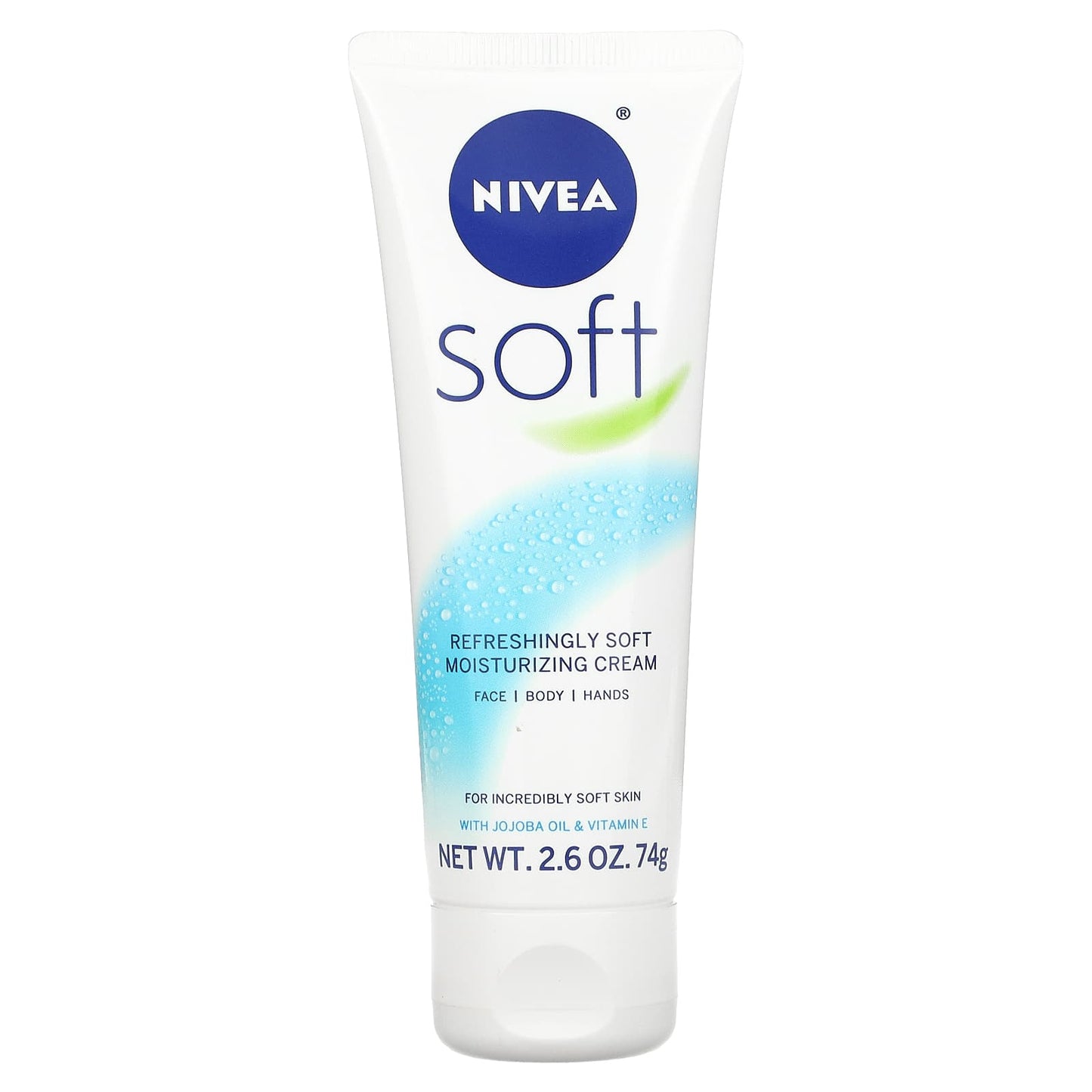 Nivea-Refreshingly Soft Moisturizing Creme-2.6 oz (74 g)