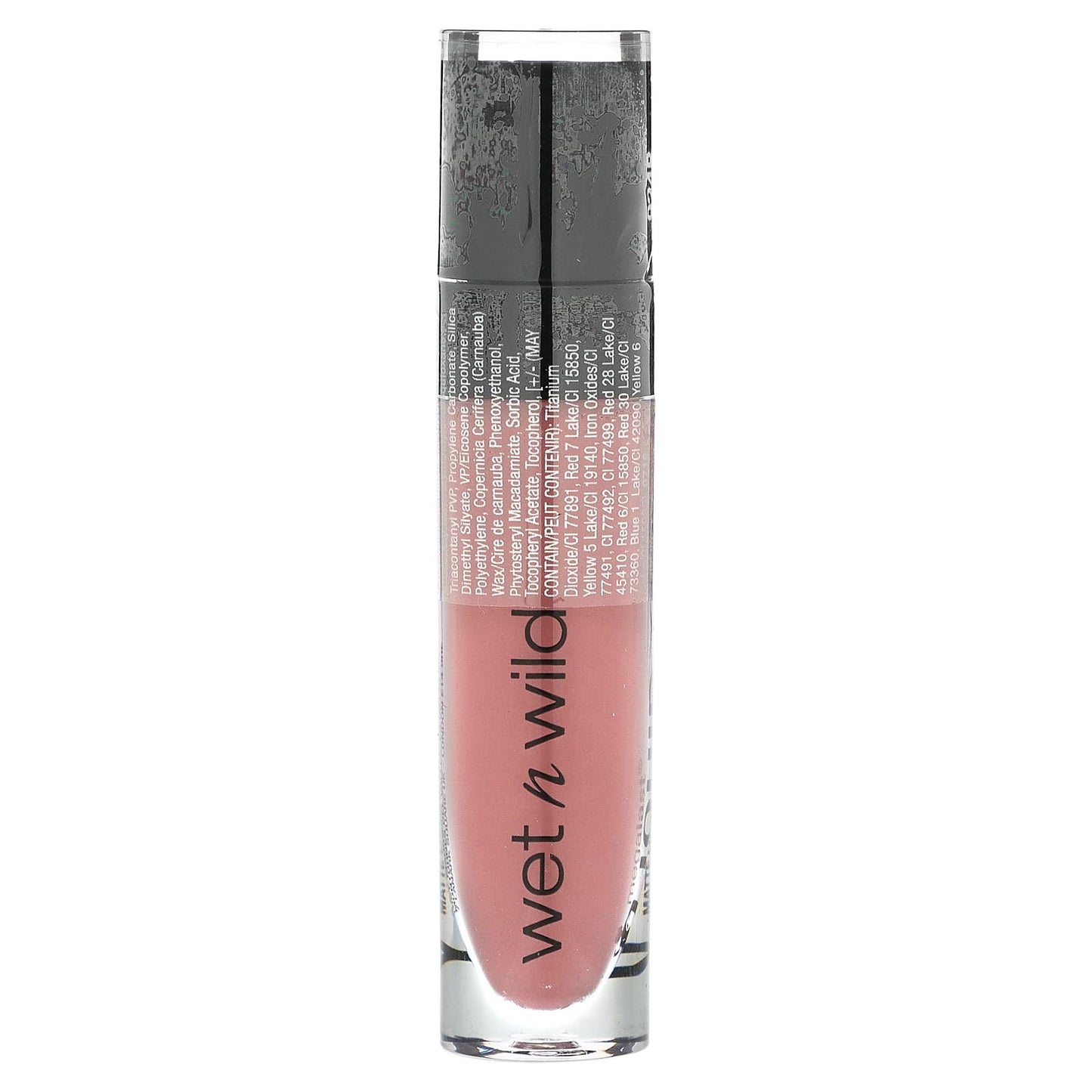 wet n wild, MegaLast, Liquid Catsuit, Matte Lipstick, 924B Rebel Rose, 0.21 oz (6 g)