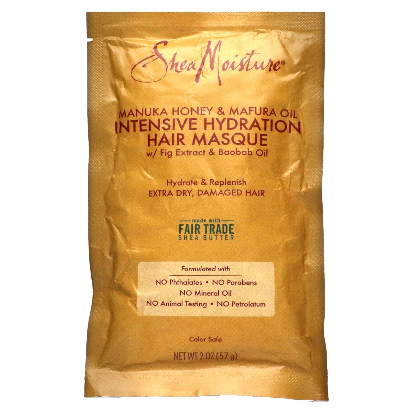 SheaMoisture-Manuka Honey & Mafura Oil Intensive Hydration Hair Masque-2 oz (57 g)