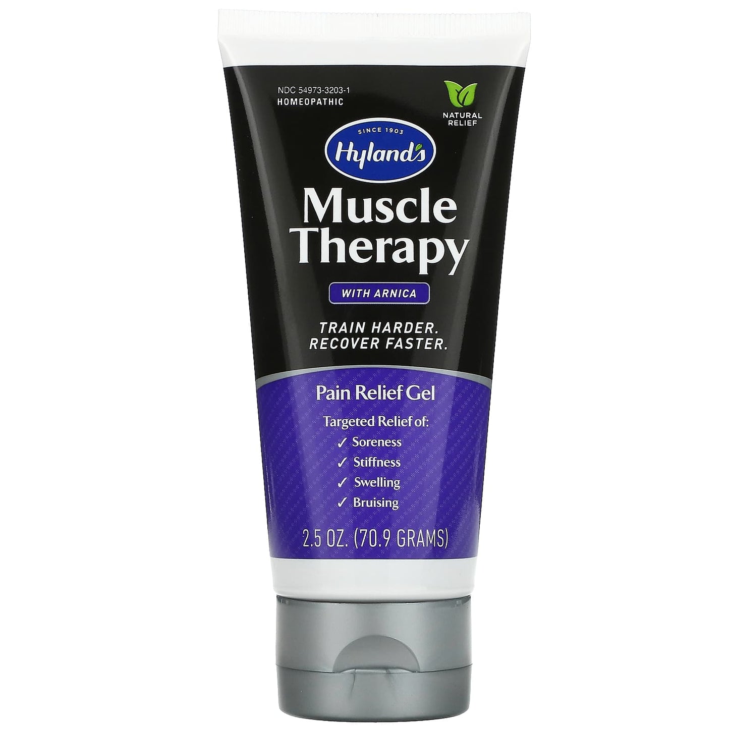 Hyland's Naturals, Muscle Therapy with Arnica, Pain Relief Gel, 2.5 oz (70.9 g)