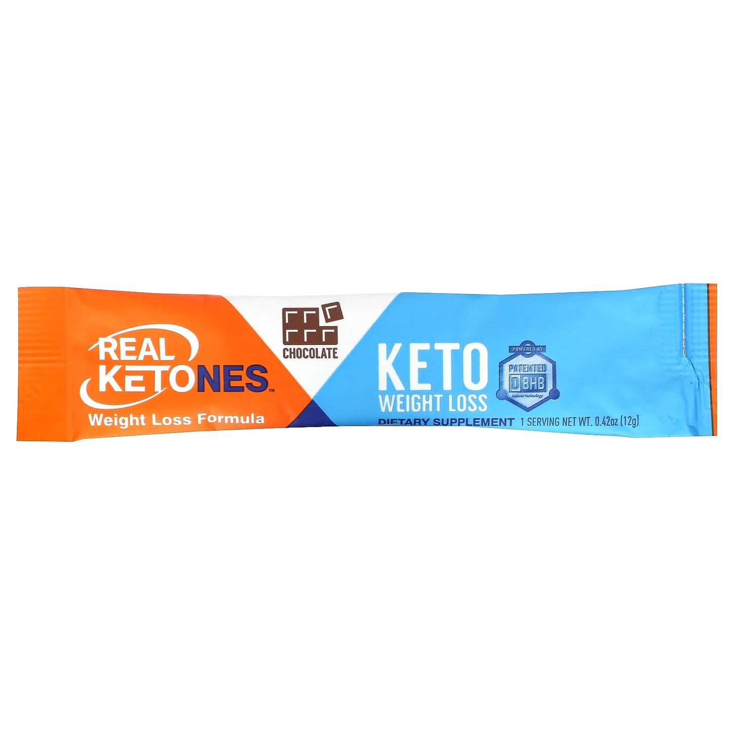 Real Ketones, Shift, Ketone Drink with Pure Electrolytes, Chocolate, 30 Drink Mix Packets, 0.42 oz (12 g) Each