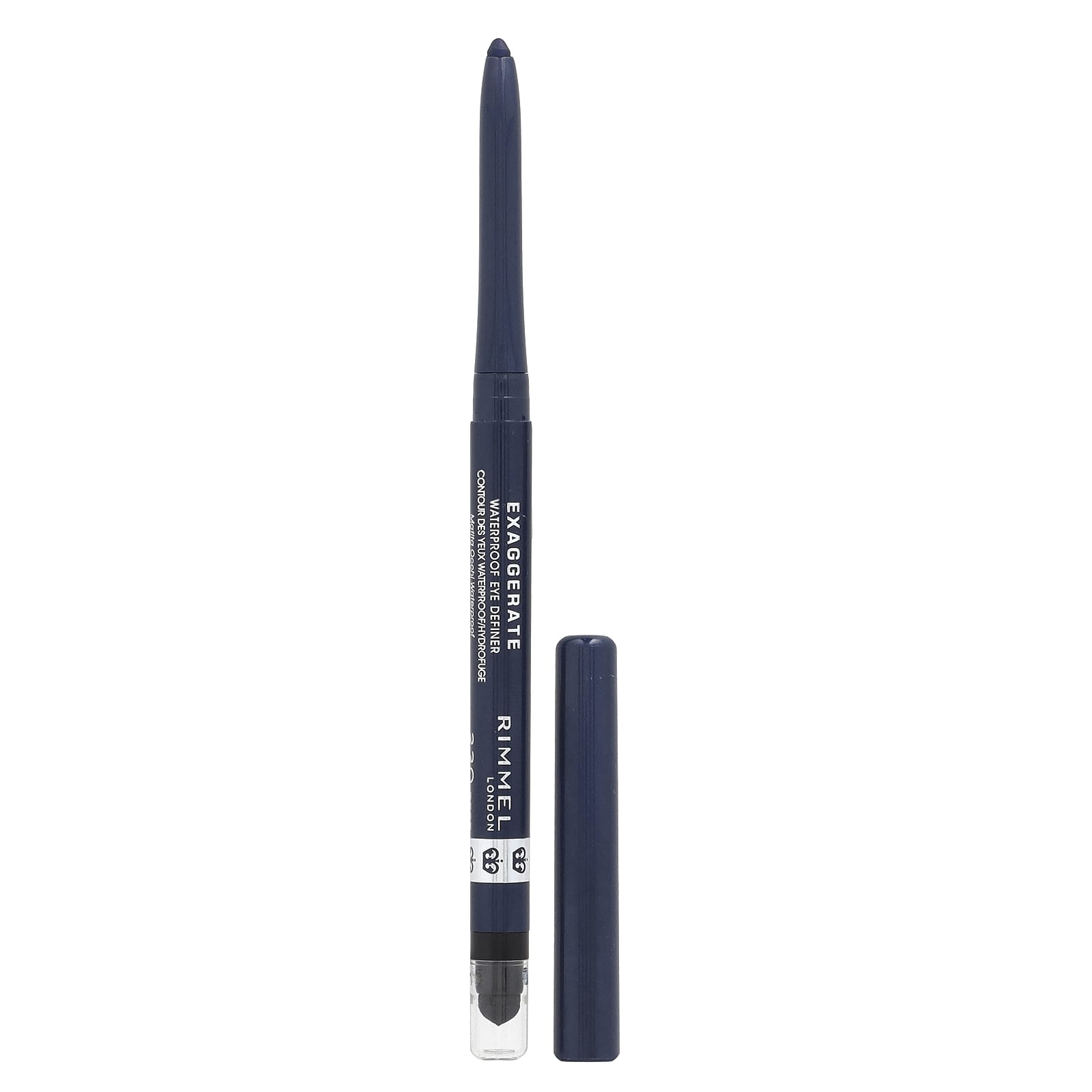 Rimmel London-Exaggerate Eye Definer-230 Deep Ocean-0.009 oz (0.28 g)