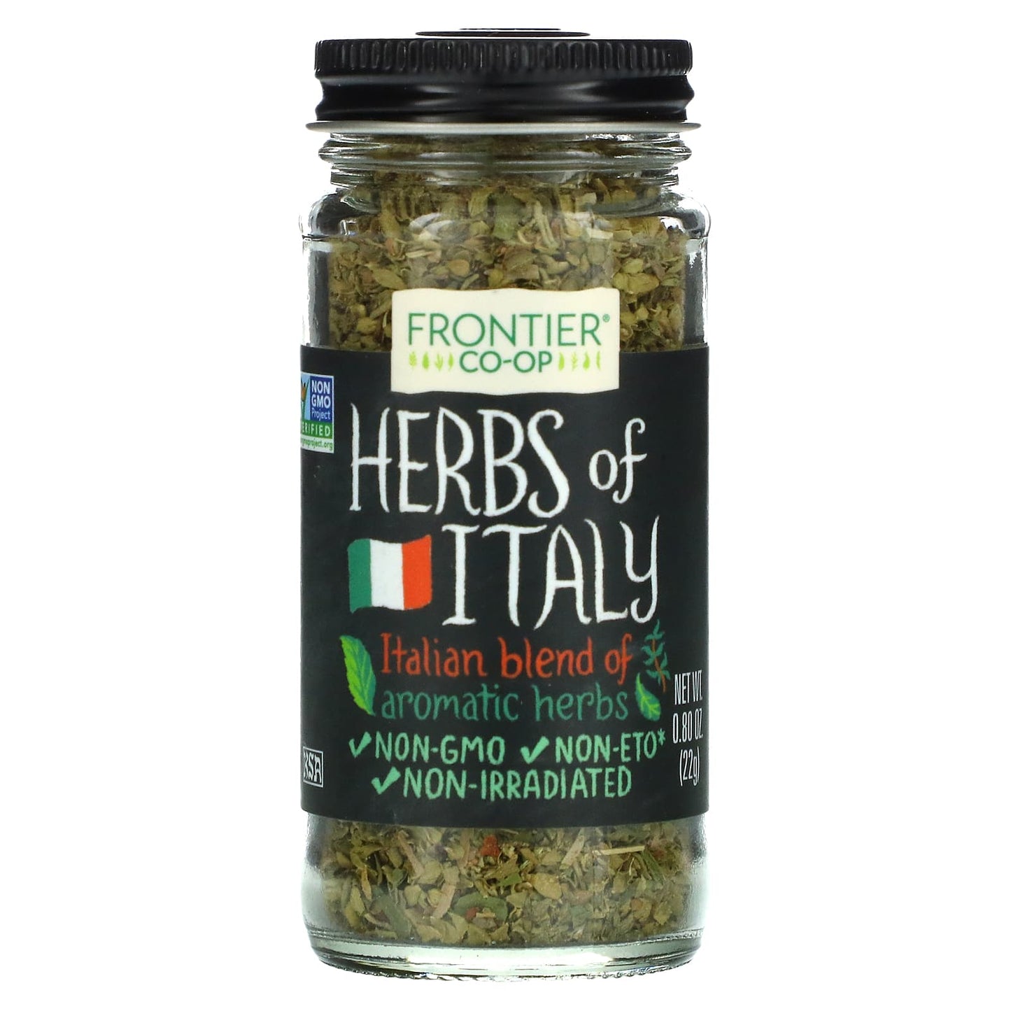 Frontier Co-op-Herbs of Italy-Italian Blend of Aromatic Herbs-0.80 oz (22 g)