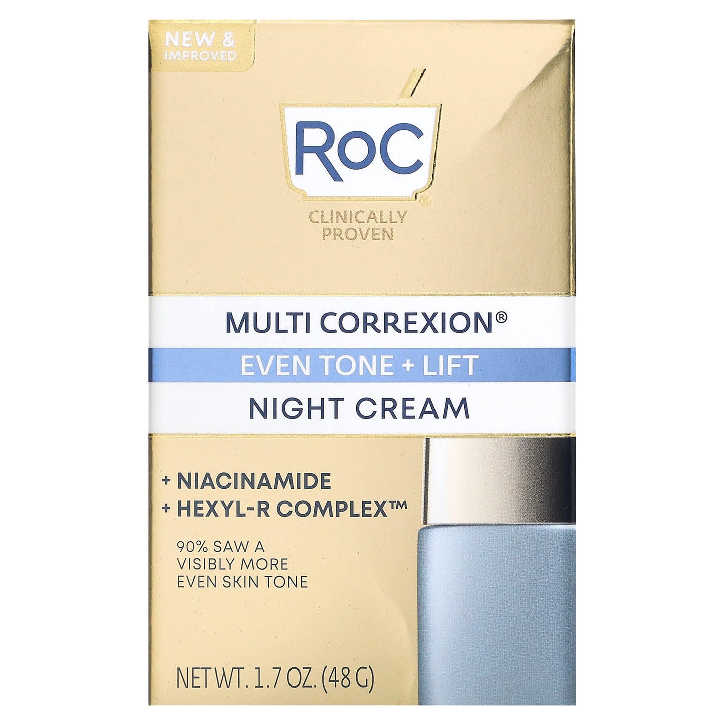 RoC, Multi Correxion, Even Tone + Lift, Night Cream , 1.7 oz (48 g)