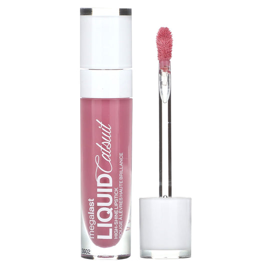 wet n wild-MegaLast-Liquid Catsuit-High-Shine Lipstick-942B Flirt Alert-0.2 oz (5.7 g)