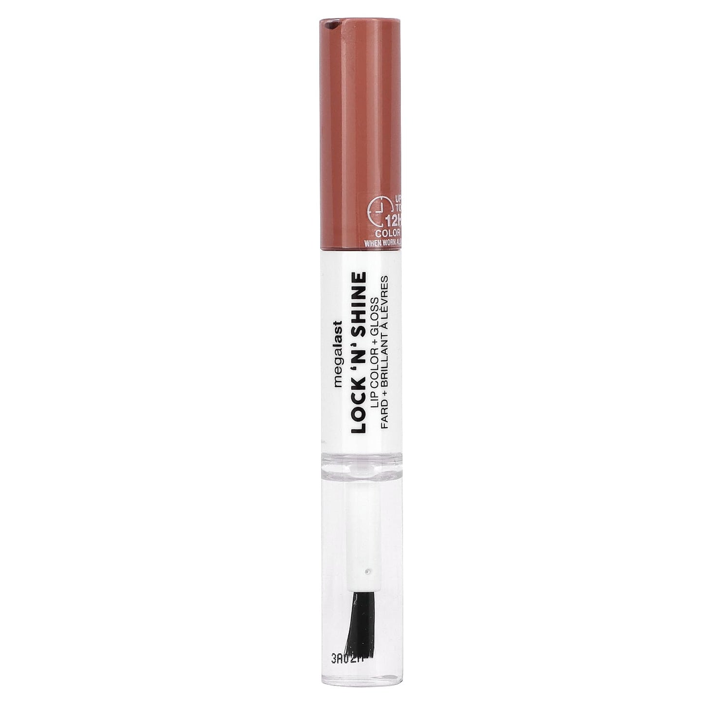 wet n wild, Megalast, Lock 'N' Shine, Lip Color + Gloss, Lotus Petal, 0.13 fl oz (4 ml)