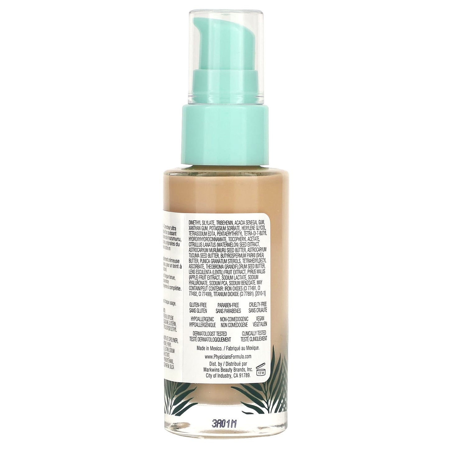 Physicians Formula, Butter Believe It, Foundation + Concealer, Fair-To-Light, 1 fl oz (30 ml)